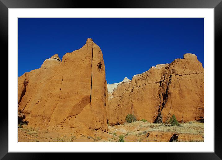 Kodachrome Basin State Park, Utah Framed Mounted Print by Claudio Del Luongo