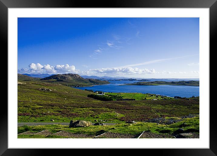 The Summer Isles Framed Mounted Print by Jacqi Elmslie