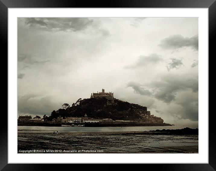 St Michaels Mount 2 Framed Mounted Print by Alexia Miles