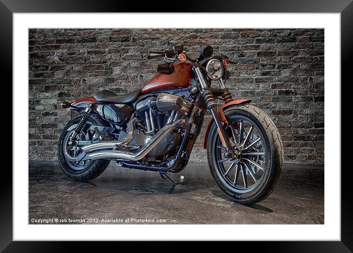 CUSTOM RIDE 2 Framed Mounted Print by Rob Toombs