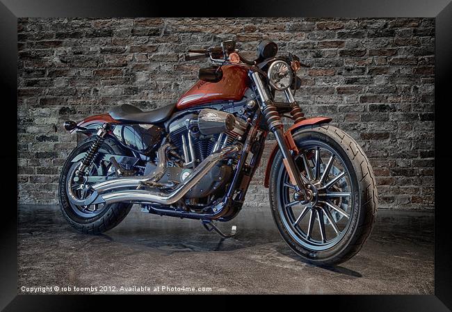 CUSTOM RIDE 2 Framed Print by Rob Toombs
