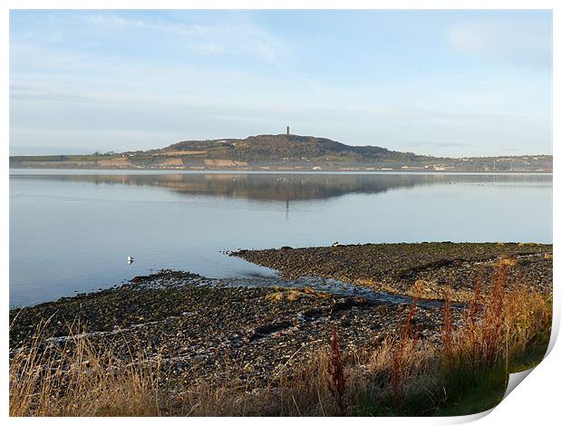 Scrabo View Print by Noreen Linale