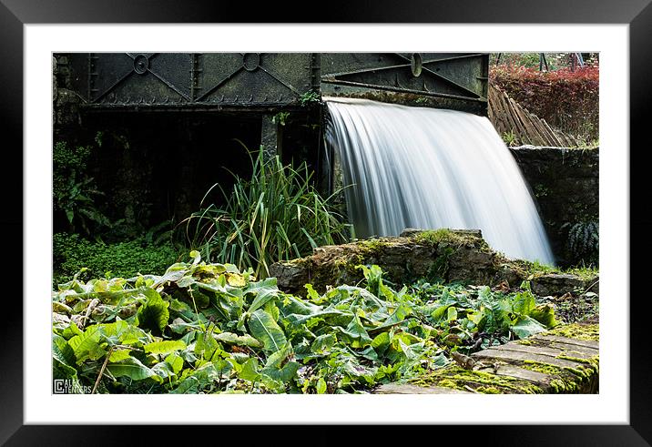 Local stream. Framed Mounted Print by Alex Tenters