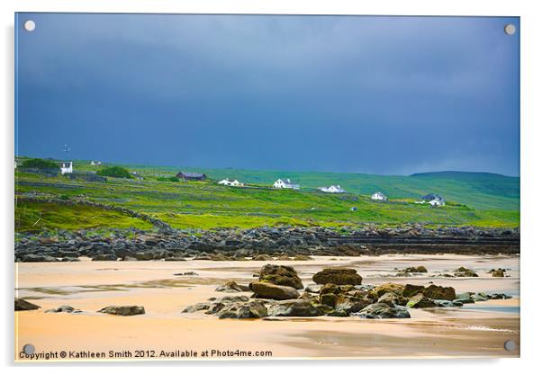 West coast of Ireland Acrylic by Kathleen Smith (kbhsphoto)