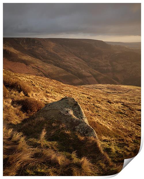 Edale Sunrise Print by Andy Stafford