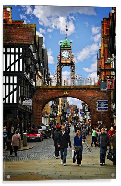 the eastgate clock Acrylic by meirion matthias