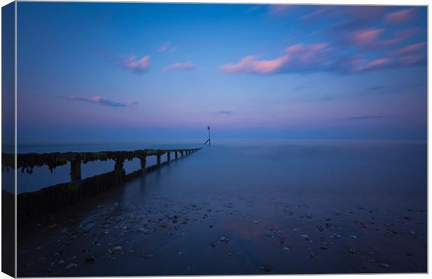 Evening Calm Canvas Print by Paul Shears Photogr
