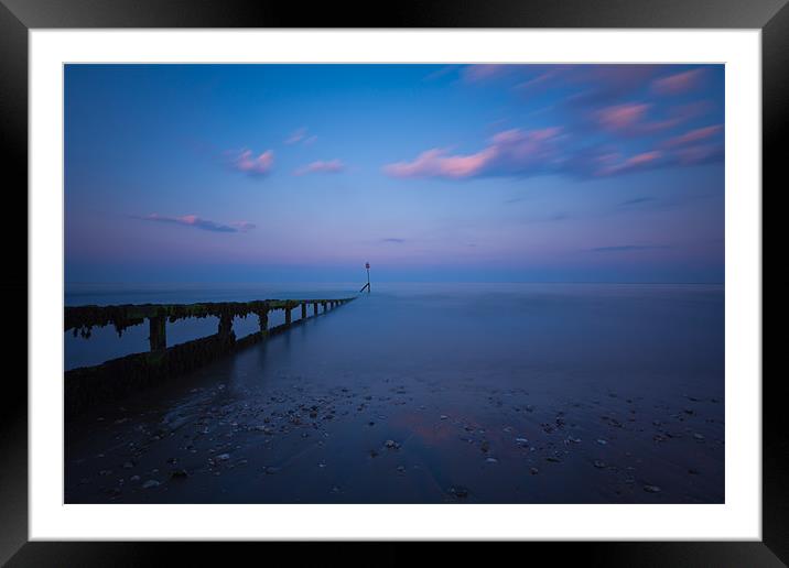 Evening Calm Framed Mounted Print by Paul Shears Photogr