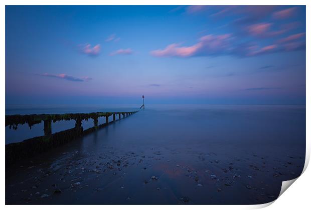 Evening Calm Print by Paul Shears Photogr