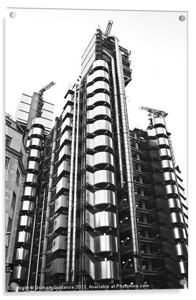 Lloyds Building Acrylic by Graham Custance