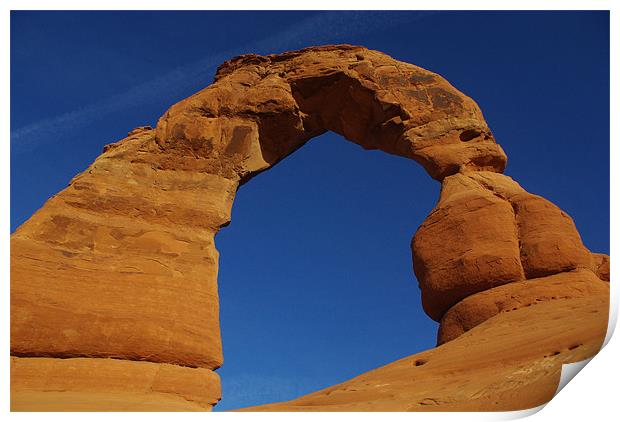 Powerful and gigantic Delicate Arch, Arches Nation Print by Claudio Del Luongo