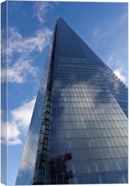 The Shard London Canvas Print by David Pyatt