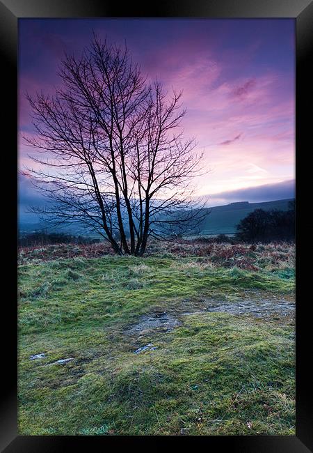 Hope Valley Sunrise Framed Print by Jonathan Swetnam