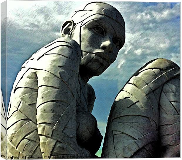 Statues collection 2 Canvas Print by stewart oakes