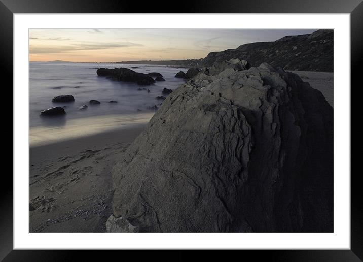 Soft Rock  Framed Mounted Print by Craig Norris
