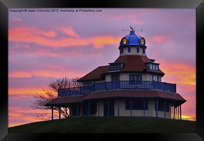 Sunrise At The Mount Framed Print by Jason Connolly