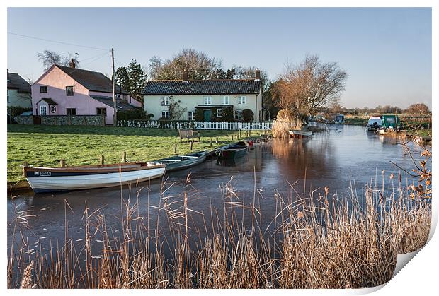 West Somerton Staithe Print by Stephen Mole
