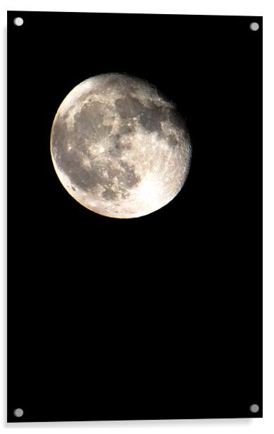 Full moon in November Acrylic by andrew pearson