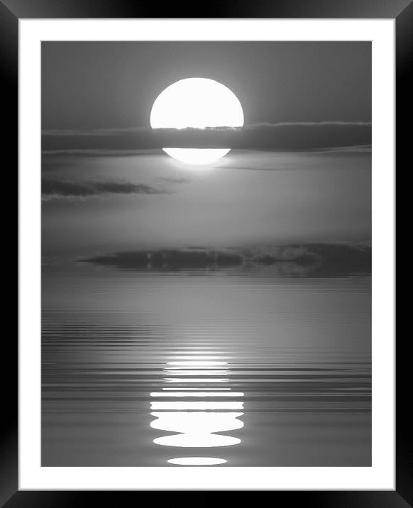 Tranquility Framed Mounted Print by Ic Imagination