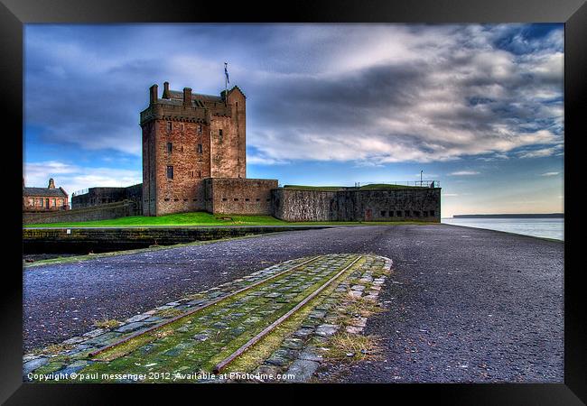 Broughty Castle Framed Print by Paul Messenger