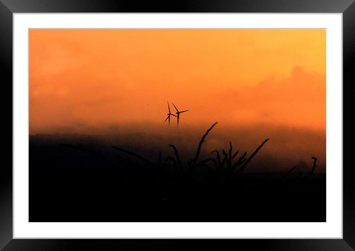 MISTY MORN Framed Mounted Print by keith sutton