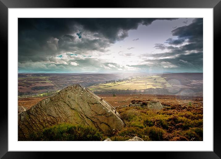 Yorkshire Dales views Framed Mounted Print by Greg Marshall