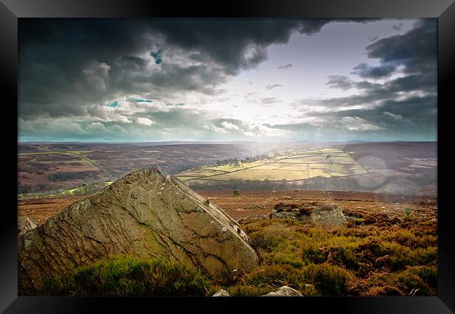 Yorkshire Dales views Framed Print by Greg Marshall