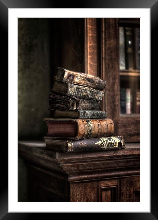 "Bookworms" Framed Mounted Print by Jason Green