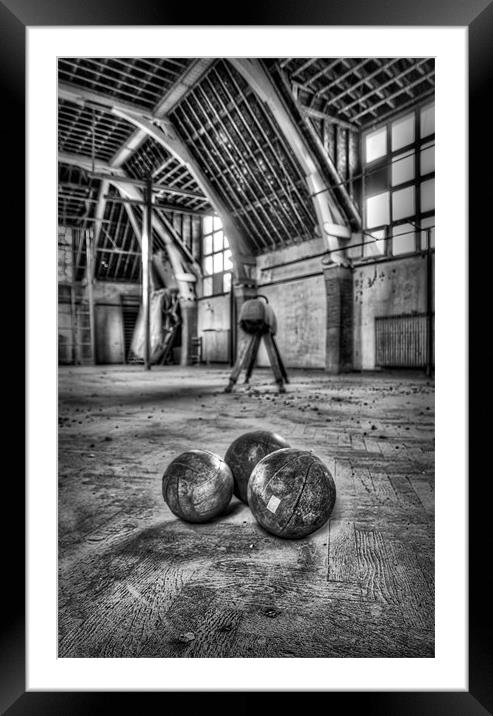 The Gym Framed Mounted Print by Jason Green