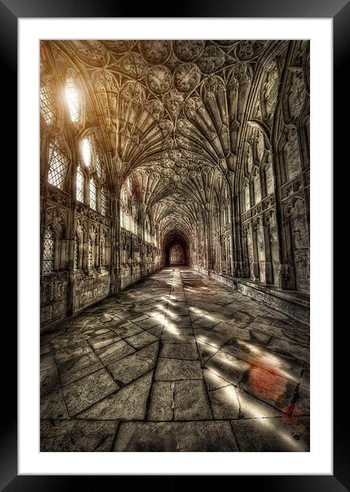 Cloisters Framed Mounted Print by Jason Green