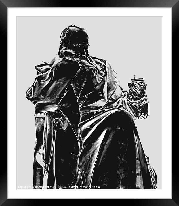 statues collection 19 Framed Mounted Print by stewart oakes