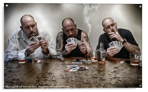 THE GAME Acrylic by Rob Toombs