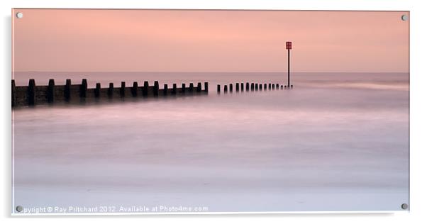 Blyth Beach Acrylic by Ray Pritchard