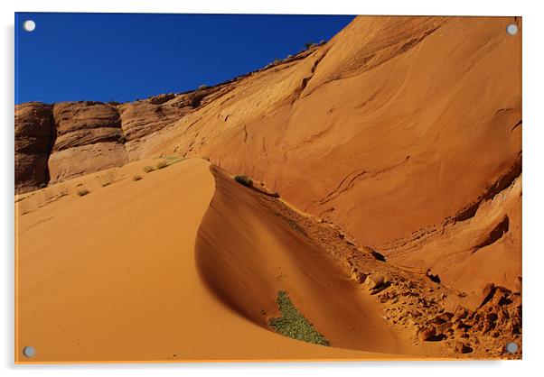 Dune near Peek-A-Boo Slot Canyon, Utah Acrylic by Claudio Del Luongo