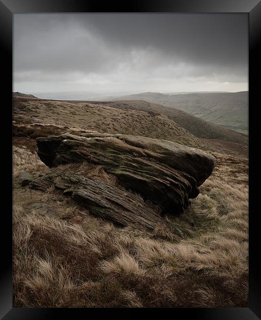 Rock on Kinder Framed Print by Andy Stafford