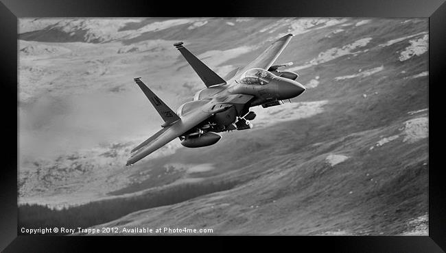 An F15 Framed Print by Rory Trappe