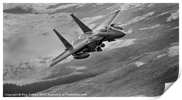 An F15 Print by Rory Trappe