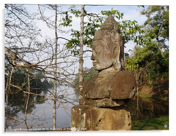 Angkor Wat Acrylic by yvonne & paul carroll