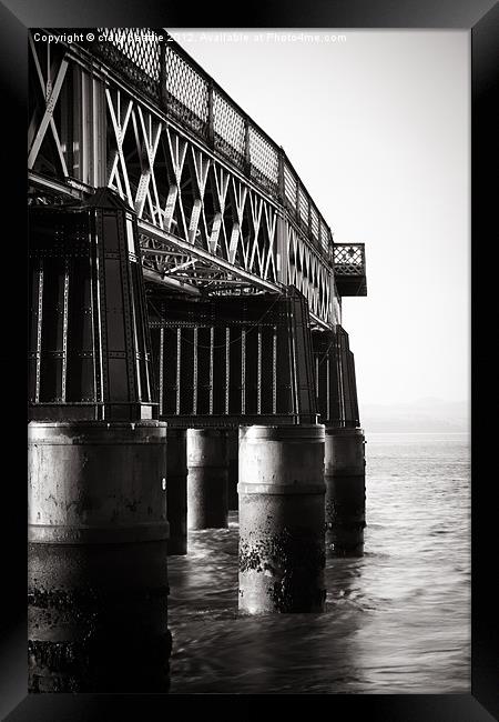 The Silvery Tay Framed Print by craig beattie