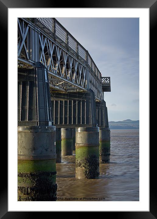 The Silvery Tay (in colour) Framed Mounted Print by craig beattie