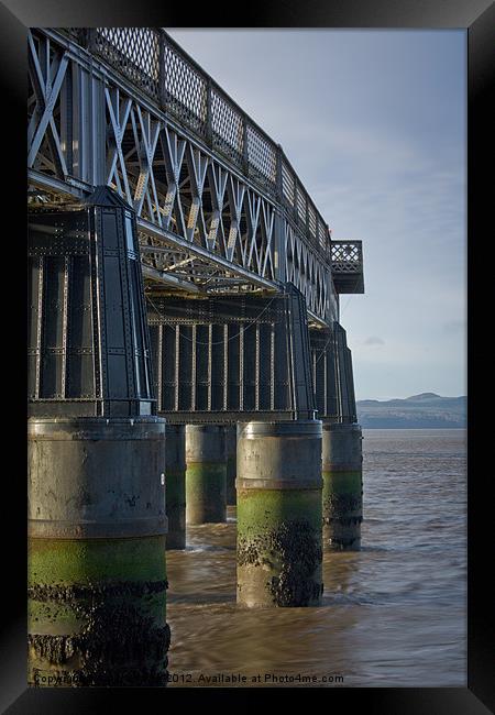 The Silvery Tay (in colour) Framed Print by craig beattie