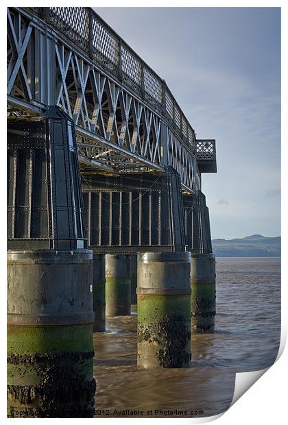 The Silvery Tay (in colour) Print by craig beattie