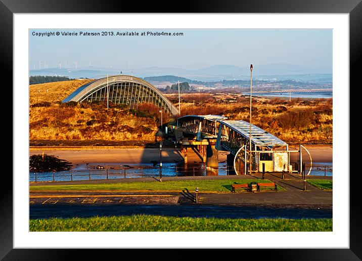 Big Idea & Scottish Invention Bridge Framed Mounted Print by Valerie Paterson