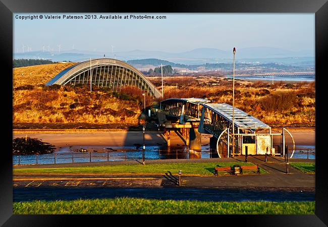 Big Idea & Scottish Invention Bridge Framed Print by Valerie Paterson