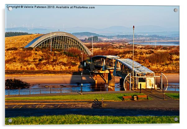 Big Idea & Scottish Invention Bridge Acrylic by Valerie Paterson