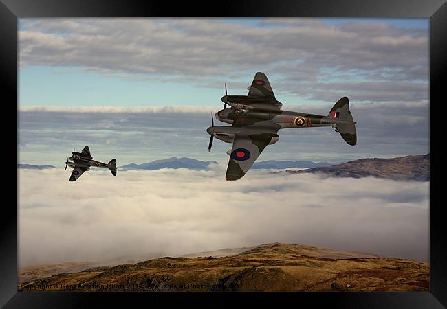 DeHavilland Mosquito Framed Print by Oxon Images