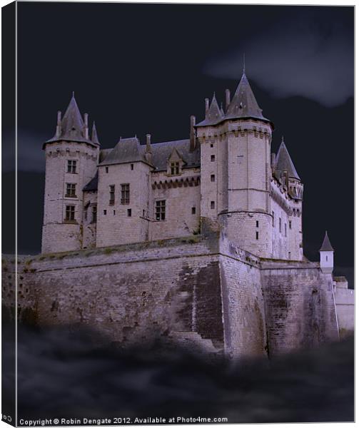 Castle of Darkness Canvas Print by Robin Dengate