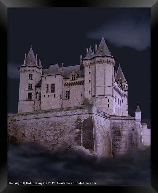 Castle of Darkness Framed Print by Robin Dengate