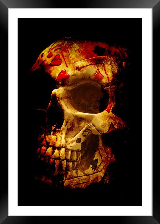 Hand of death Framed Mounted Print by Maria Tzamtzi Photography