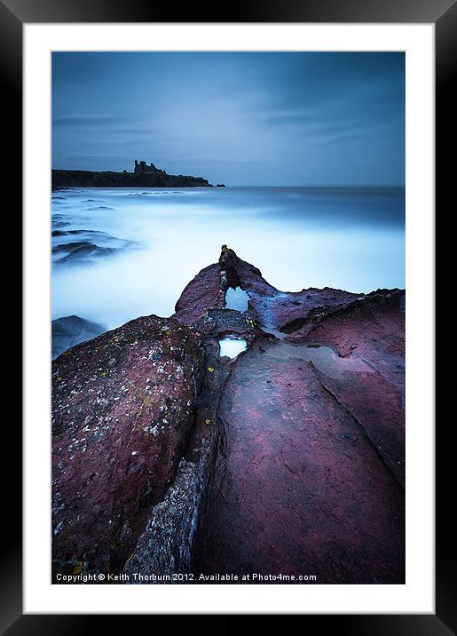 Tantallon Castle Framed Mounted Print by Keith Thorburn EFIAP/b